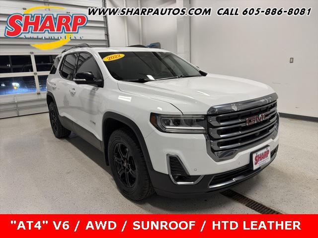 used 2022 GMC Acadia car, priced at $31,665