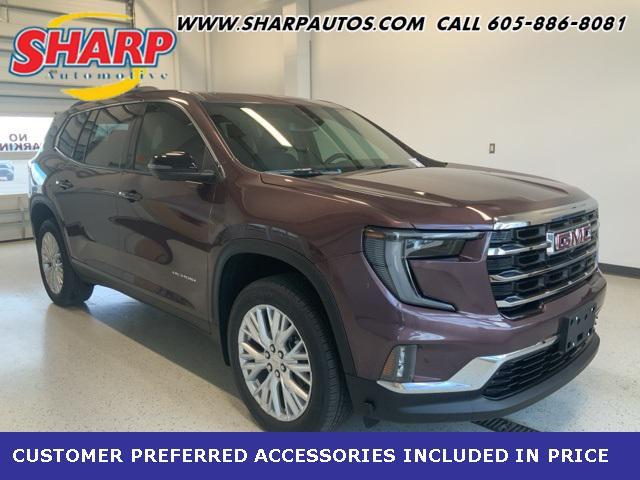 new 2025 GMC Acadia car, priced at $52,566