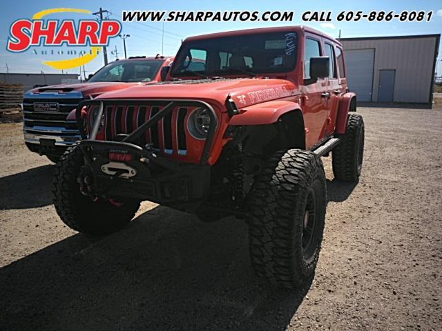 used 2018 Jeep Wrangler Unlimited car, priced at $33,618