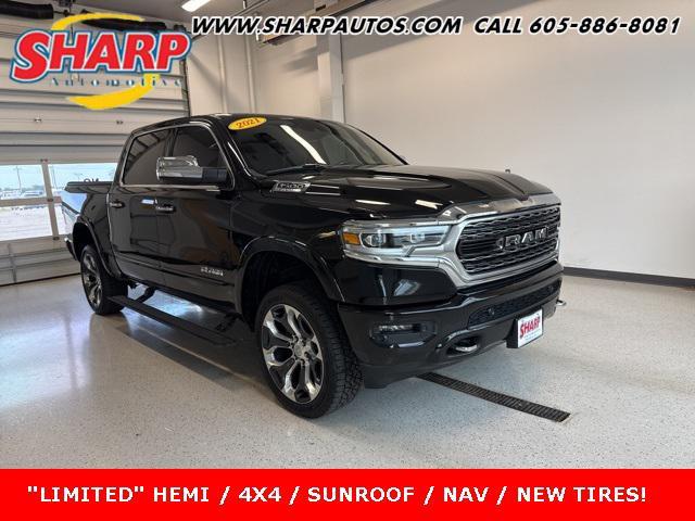 used 2021 Ram 1500 car, priced at $37,990
