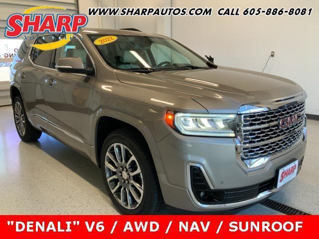 used 2022 GMC Acadia car, priced at $35,670