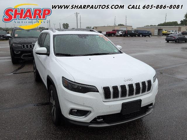 used 2021 Jeep Cherokee car, priced at $23,885