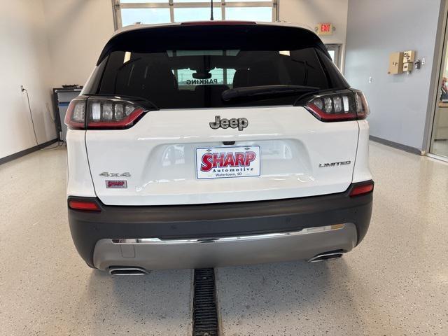 used 2021 Jeep Cherokee car, priced at $22,890