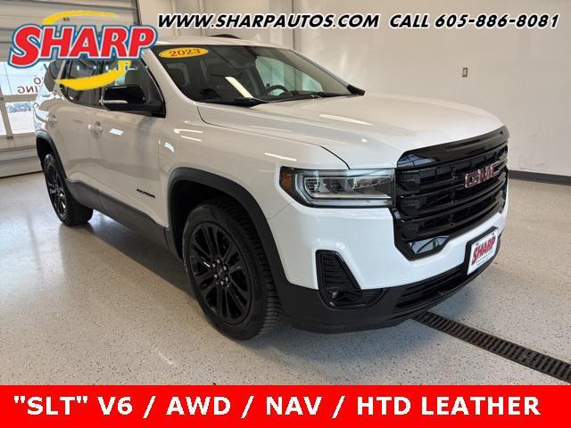 used 2023 GMC Acadia car, priced at $36,780