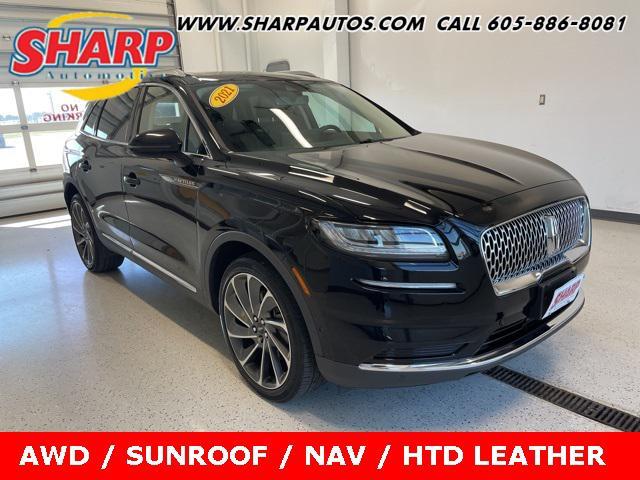 used 2021 Lincoln Nautilus car, priced at $34,608