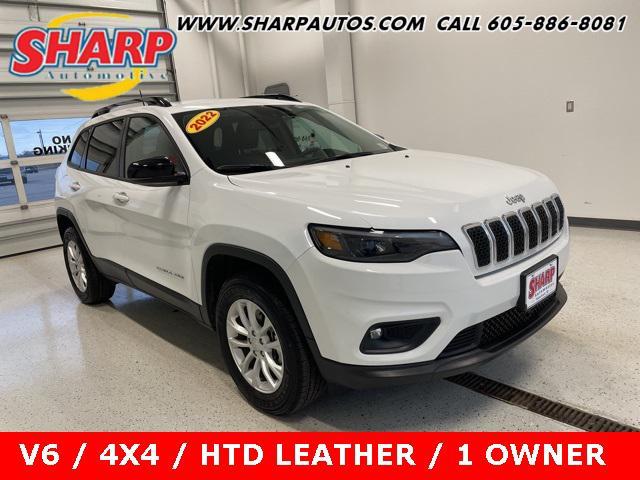 used 2022 Jeep Cherokee car, priced at $25,990