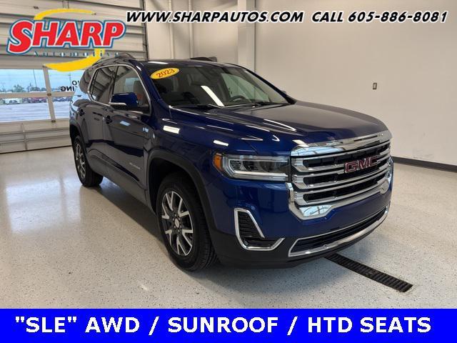 used 2023 GMC Acadia car, priced at $33,918