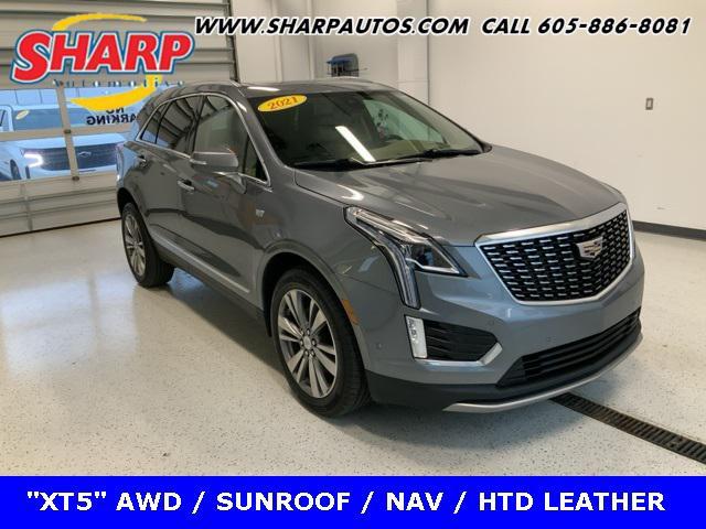 used 2021 Cadillac XT5 car, priced at $32,629