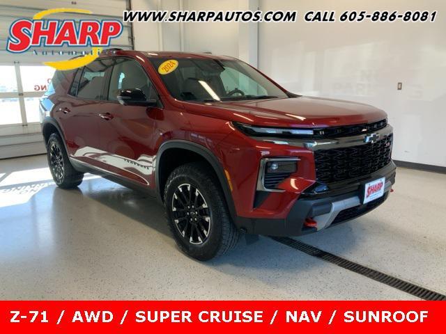 used 2024 Chevrolet Traverse car, priced at $45,998