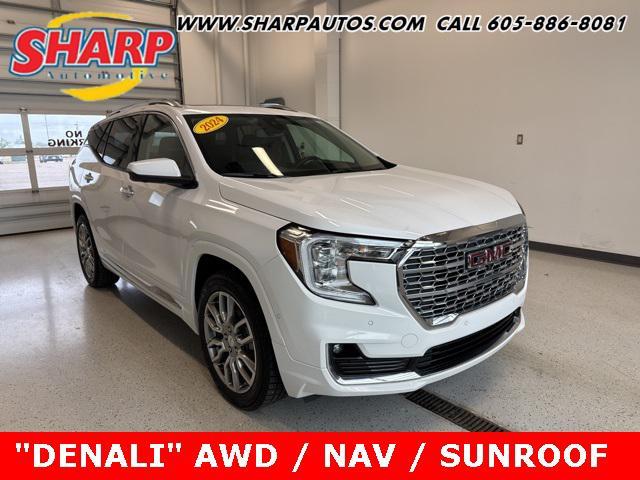 used 2024 GMC Terrain car, priced at $34,625