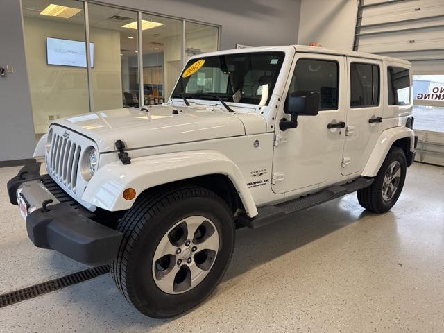 used 2017 Jeep Wrangler Unlimited car, priced at $19,720