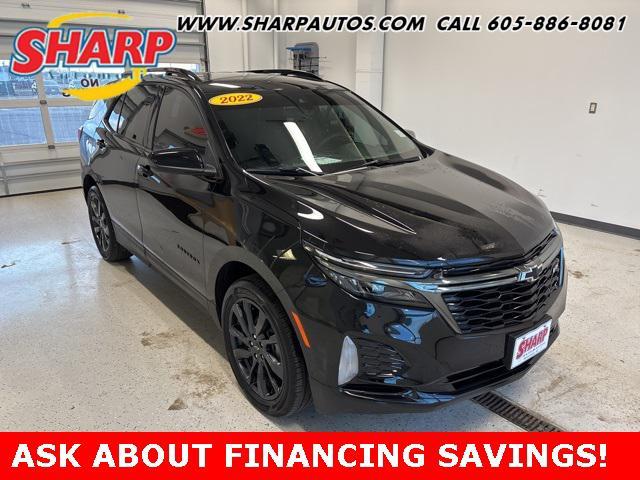 used 2022 Chevrolet Equinox car, priced at $26,989