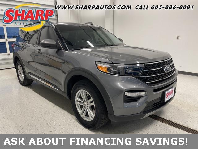 used 2021 Ford Explorer car, priced at $28,886