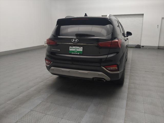 used 2019 Hyundai Santa Fe car, priced at $18,495