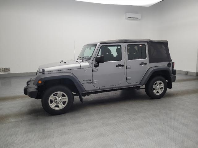 used 2017 Jeep Wrangler Unlimited car, priced at $21,795