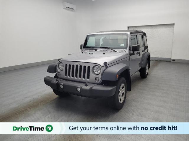 used 2017 Jeep Wrangler Unlimited car, priced at $21,795