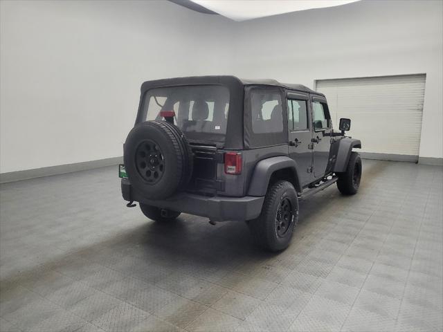 used 2017 Jeep Wrangler Unlimited car, priced at $22,895