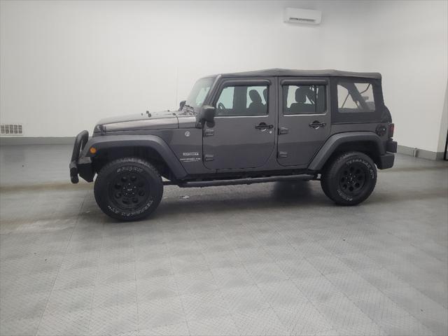 used 2017 Jeep Wrangler Unlimited car, priced at $22,895