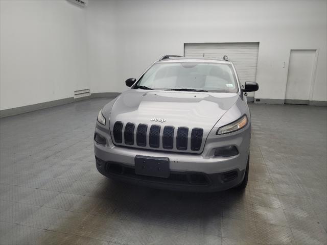 used 2016 Jeep Cherokee car, priced at $15,095