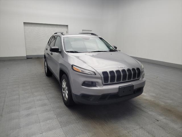 used 2016 Jeep Cherokee car, priced at $15,095