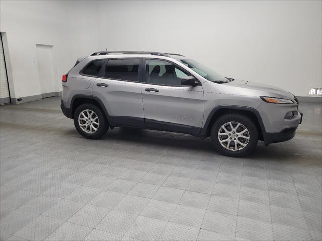 used 2016 Jeep Cherokee car, priced at $15,095