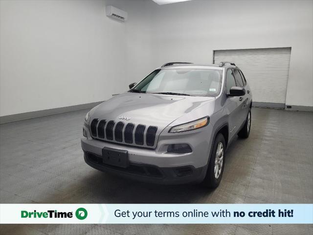 used 2016 Jeep Cherokee car, priced at $15,095