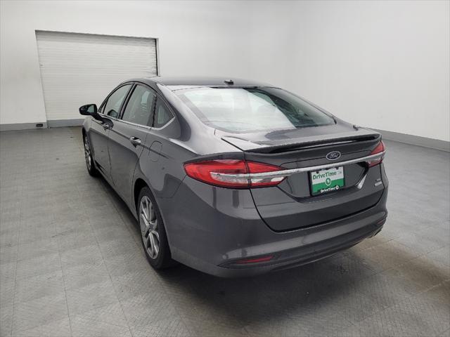 used 2017 Ford Fusion car, priced at $14,895