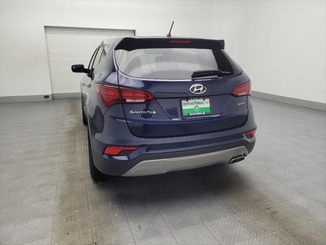 used 2018 Hyundai Santa Fe Sport car, priced at $14,695