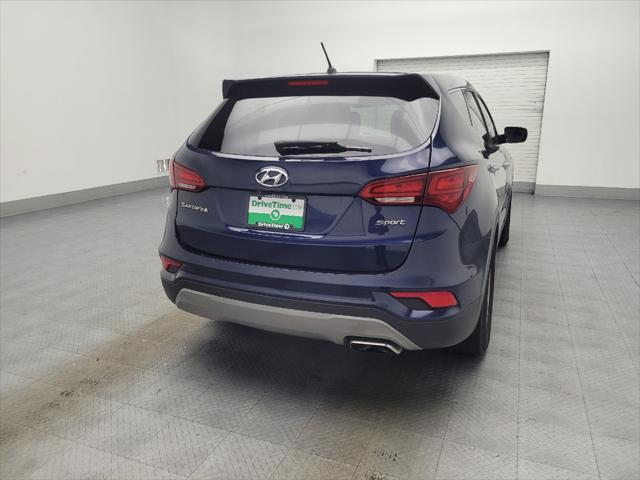 used 2018 Hyundai Santa Fe Sport car, priced at $14,695