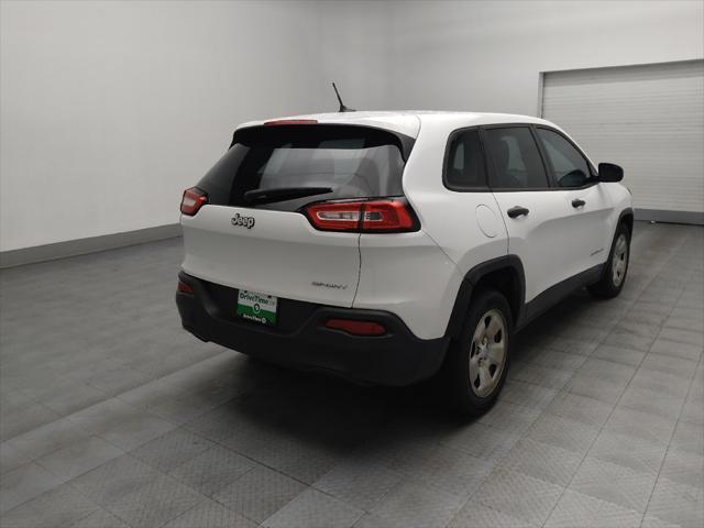 used 2016 Jeep Cherokee car, priced at $12,295