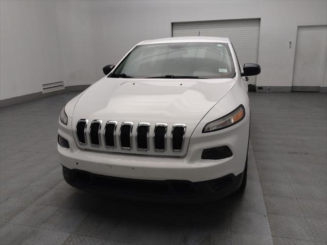 used 2016 Jeep Cherokee car, priced at $12,295