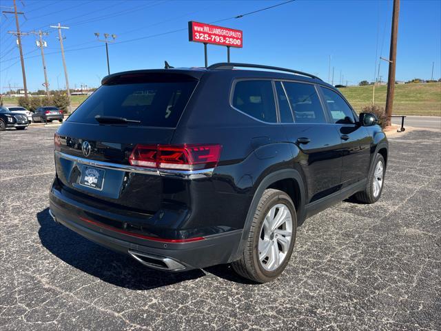 used 2021 Volkswagen Atlas car, priced at $19,991