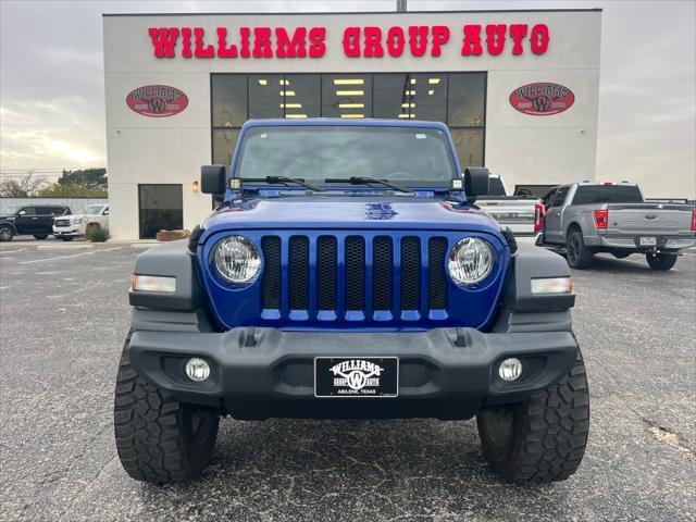 used 2018 Jeep Wrangler Unlimited car, priced at $29,591