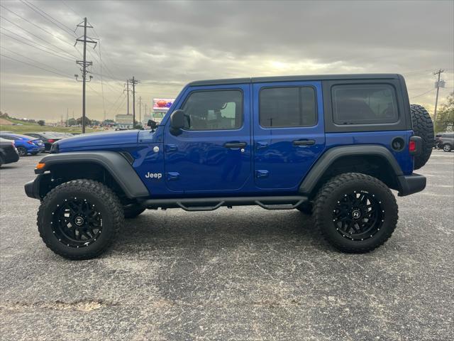 used 2018 Jeep Wrangler Unlimited car, priced at $29,591