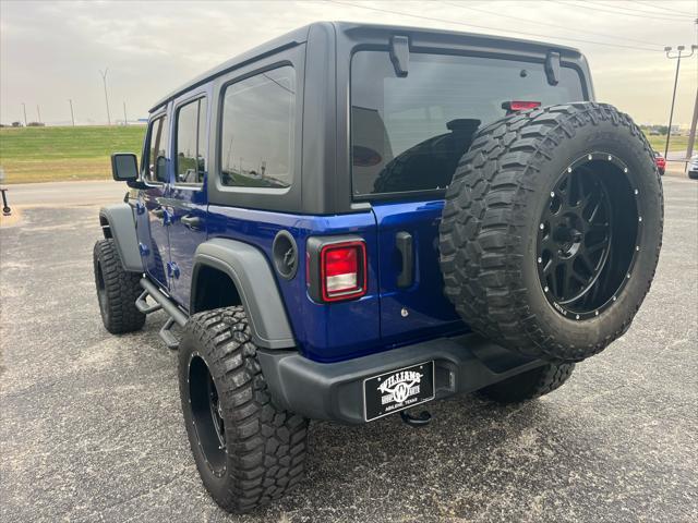 used 2018 Jeep Wrangler Unlimited car, priced at $29,591