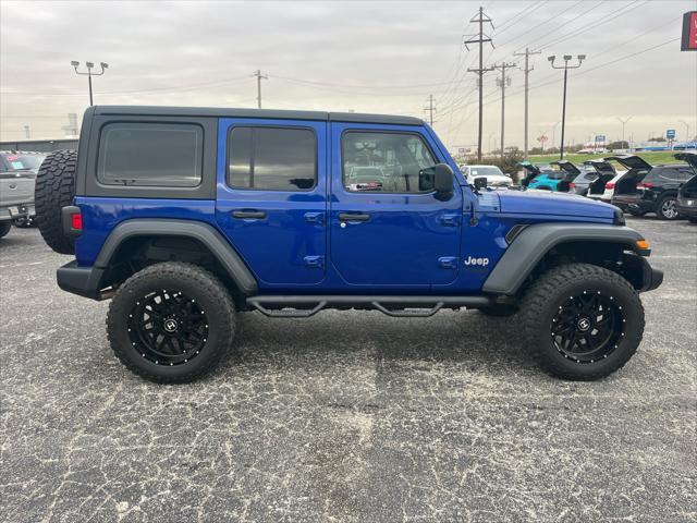 used 2018 Jeep Wrangler Unlimited car, priced at $29,591