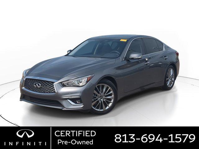 used 2024 INFINITI Q50 car, priced at $35,175