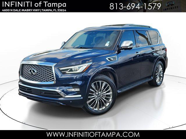 used 2021 INFINITI QX80 car, priced at $36,989