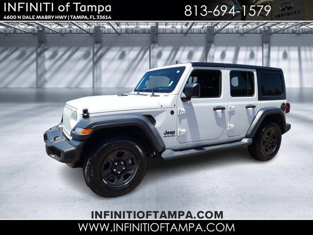 used 2023 Jeep Wrangler car, priced at $36,493