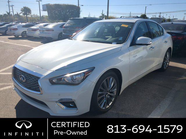 used 2022 INFINITI Q50 car, priced at $28,950