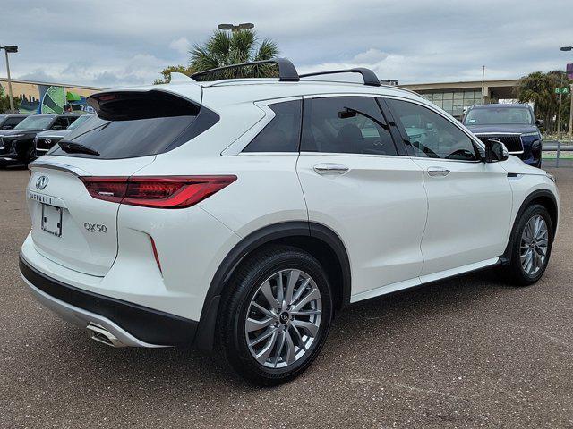 new 2025 INFINITI QX50 car, priced at $49,670