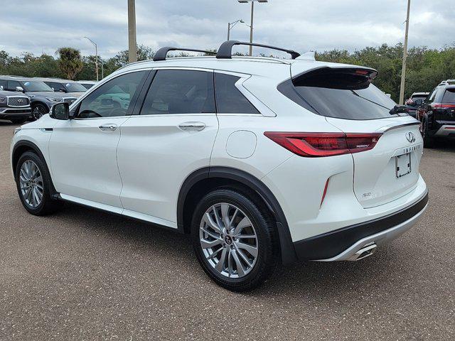 new 2025 INFINITI QX50 car, priced at $49,670