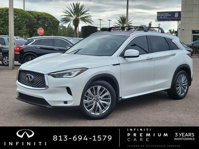 new 2025 INFINITI QX50 car, priced at $49,670