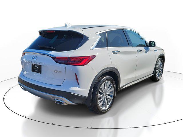 new 2025 INFINITI QX50 car, priced at $44,585