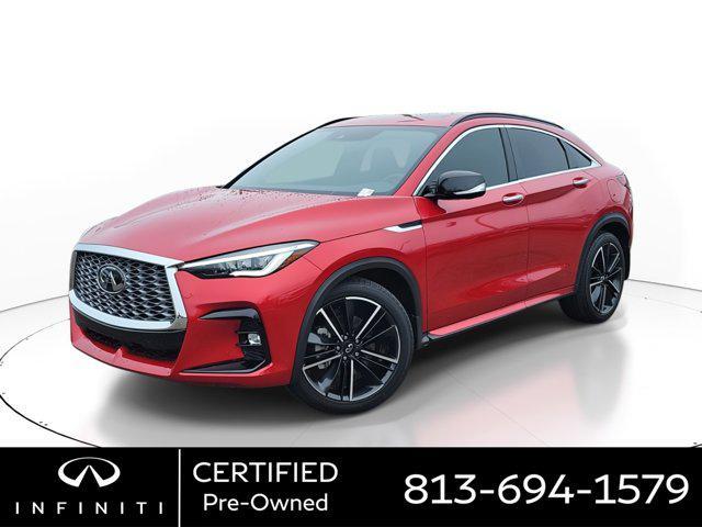 used 2022 INFINITI QX55 car, priced at $33,847