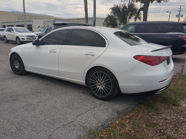 used 2022 Mercedes-Benz C-Class car, priced at $31,250