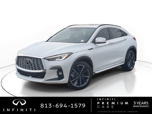 new 2025 INFINITI QX55 car, priced at $53,685