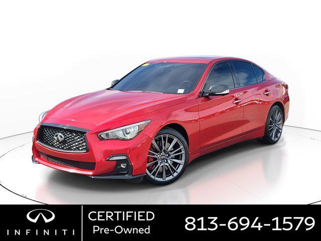 used 2023 INFINITI Q50 car, priced at $41,450