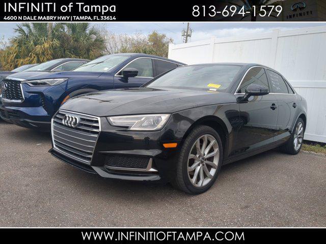 used 2019 Audi A4 car, priced at $18,250