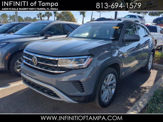 used 2022 Volkswagen Atlas Cross Sport car, priced at $26,895